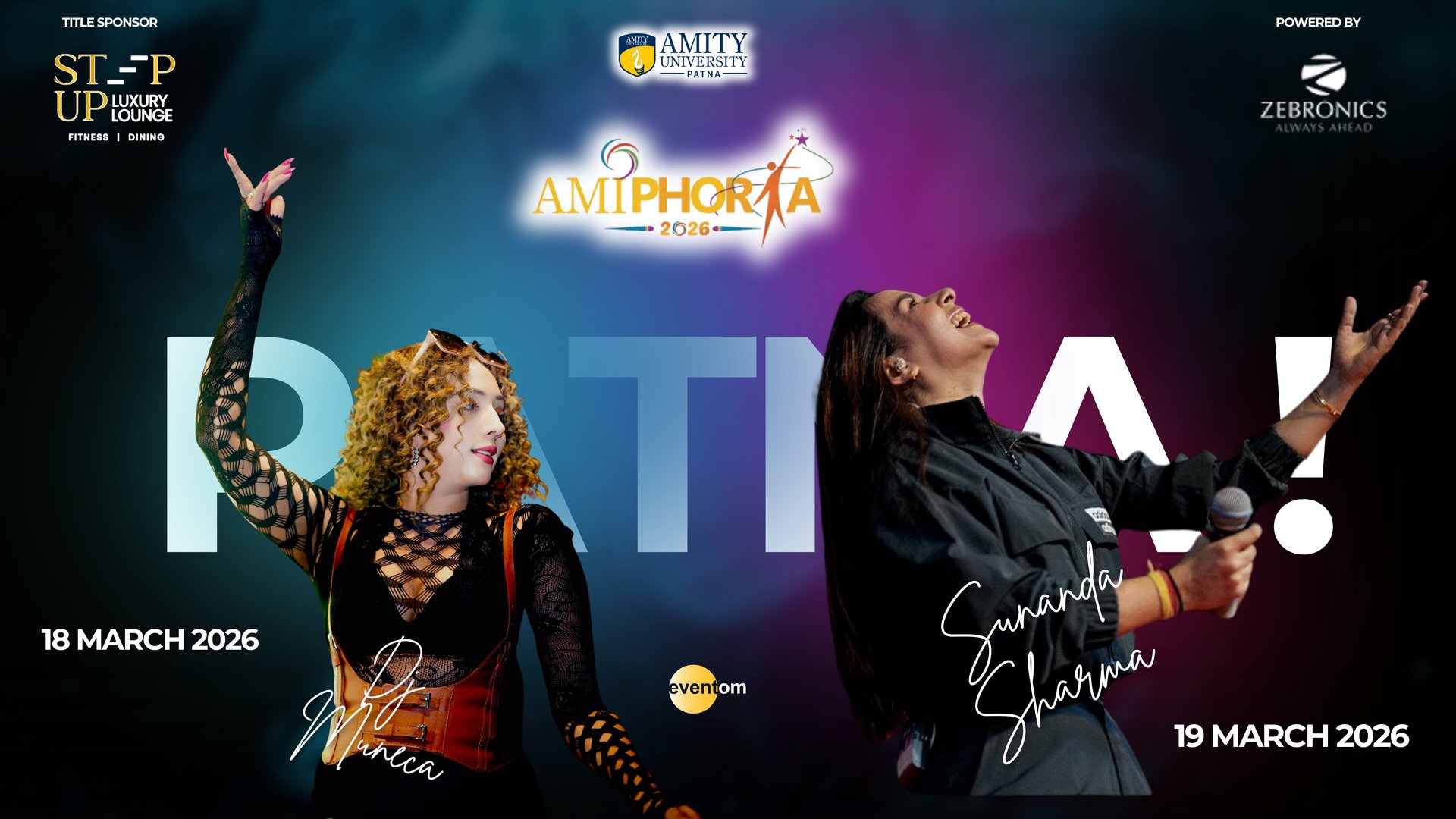 Amiphoria 2026 - Amity Patna x Zebronics