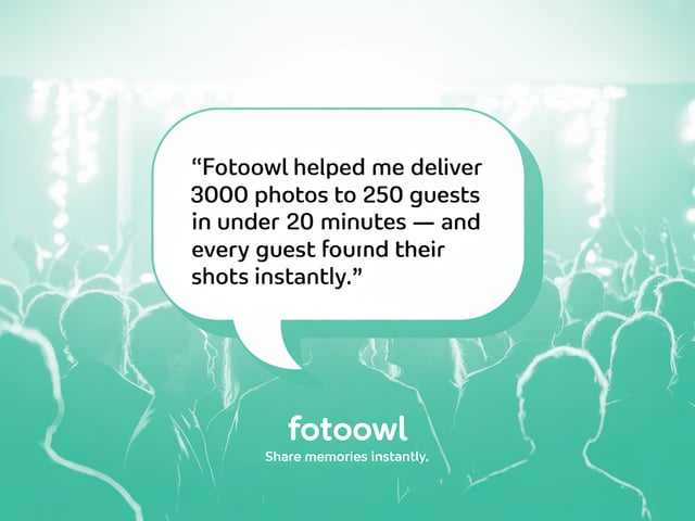 A quote by Fotoowl's client