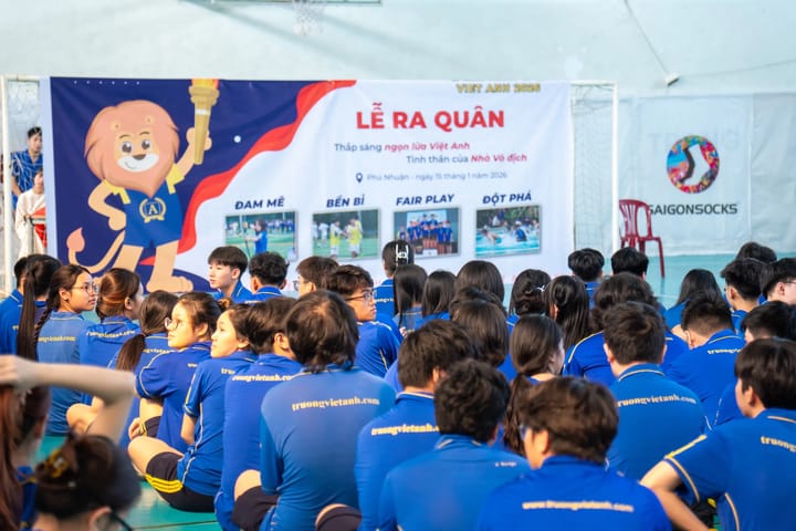 Album: 20260115 - Lễ Ra Quân OLYMPIC Việt Anh cơ sở Phú Nhuận — Trường Việt Anh