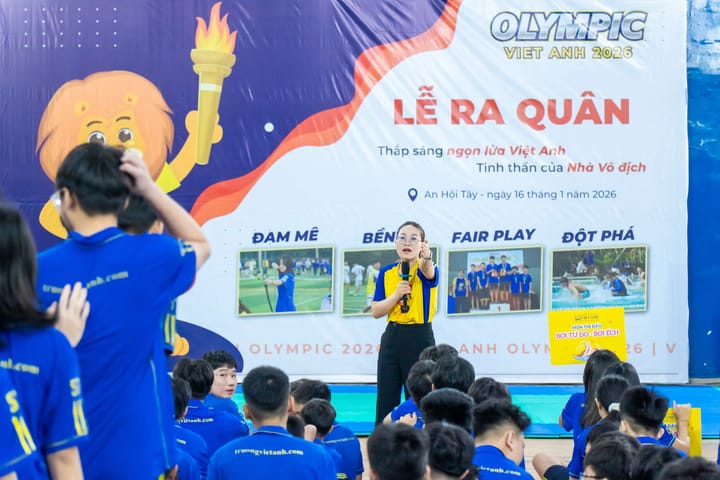 Album: 20260116 - Lễ Ra Quân OLYMPIC Việt Anh cơ sở Gò Vấp — Trường Việt Anh