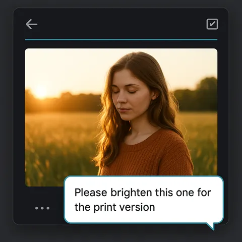 comment ui mockup
